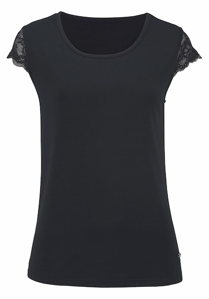 LASCANA T-Shirt, mit Spitzenärmeln » LASCANA | Bademode, Unterwäsche &  Lingerie online kaufen