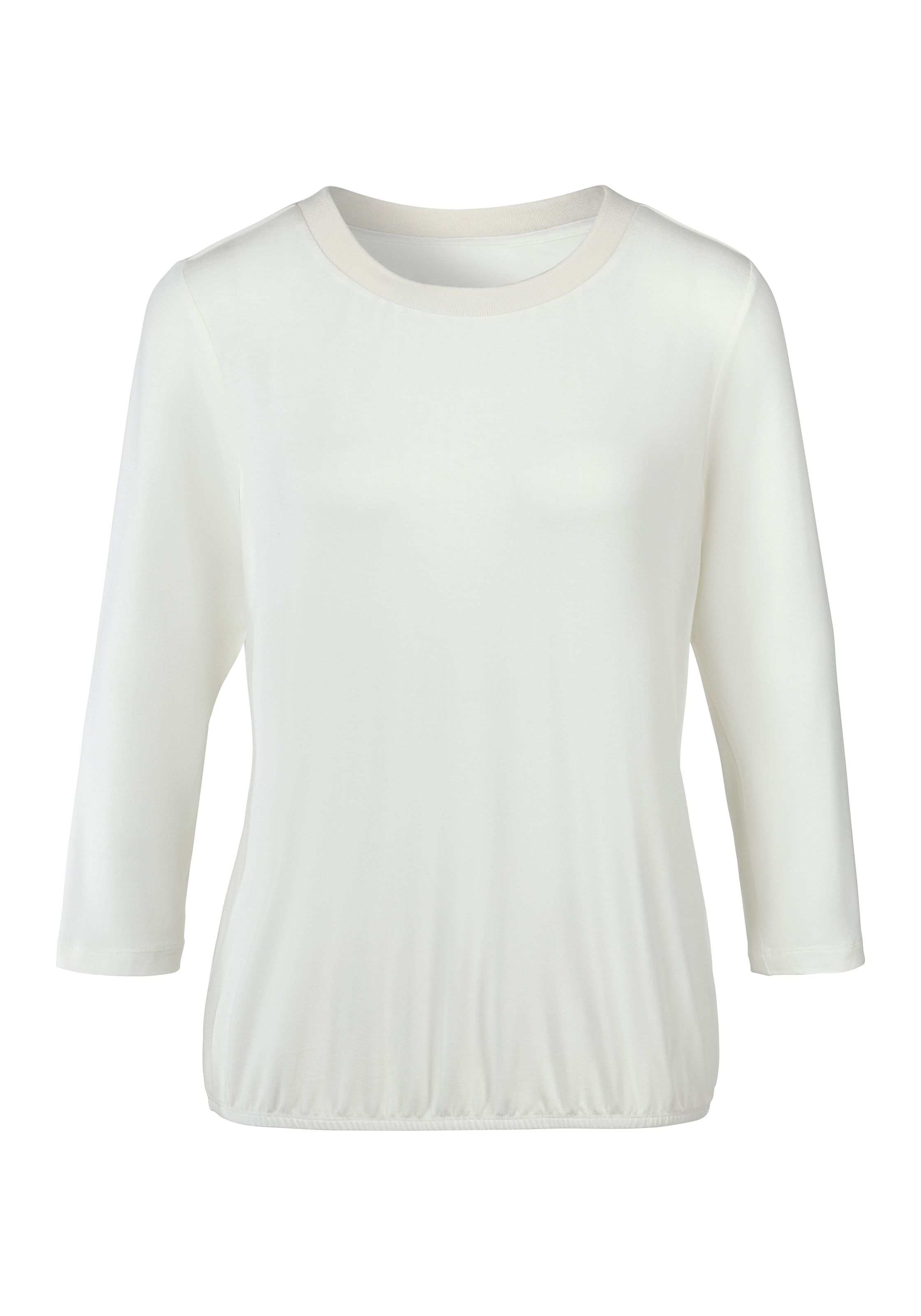 LASCANA 3/4-Arm-Shirt, mit Gummizug am Bademode, kaufen Lingerie LASCANA & » | online Saum Unterwäsche
