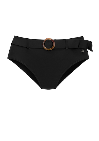 s.Oliver Highwaist-Bikini-Hose »Rome«, mit abnehmbarem Gürtel