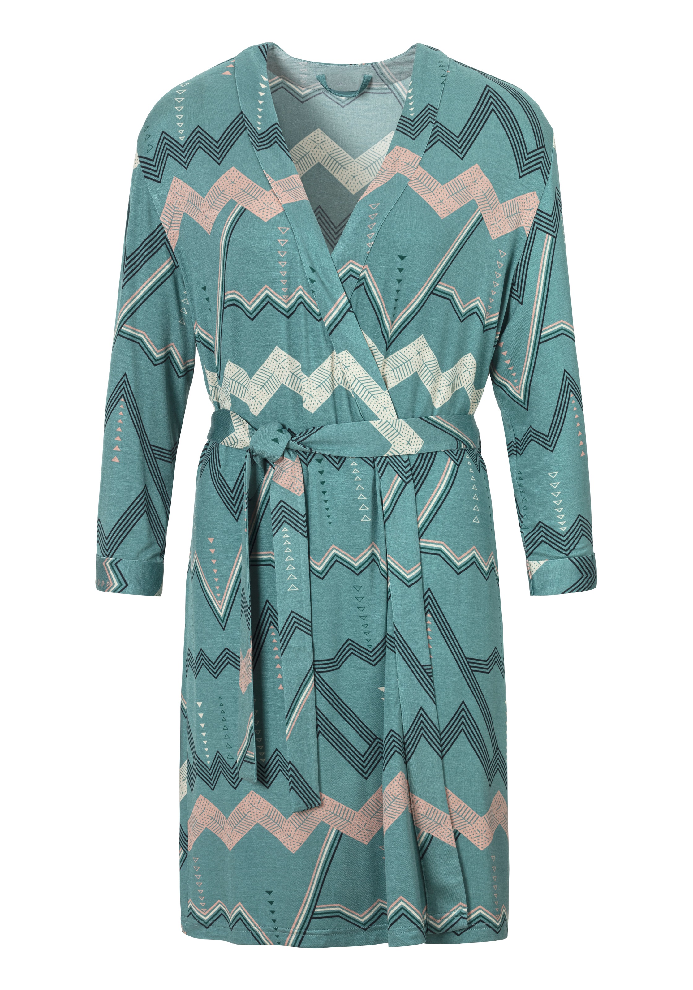 LASCANA Kimono, mit grafischem | online Muster Bademode, & LASCANA kaufen » Zick-Zack Lingerie Unterwäsche