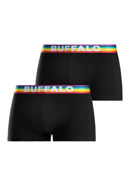 Buffalo Boxershorts »PRIDE«, (Packung, 2 St.)