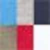 rot + blau + marine + khaki + grau-meliert + schwarz + weiß