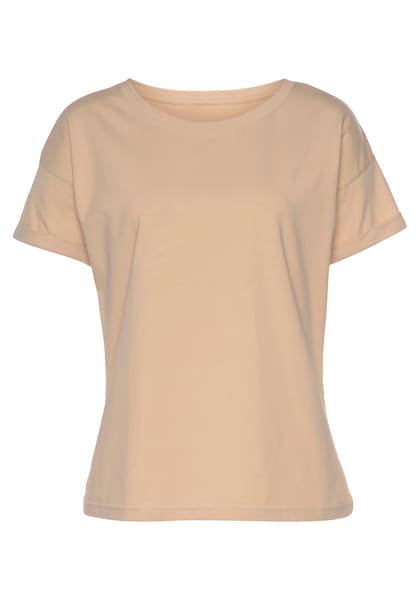 H.I.S T-Shirt »mit Ärmelaufschlag«