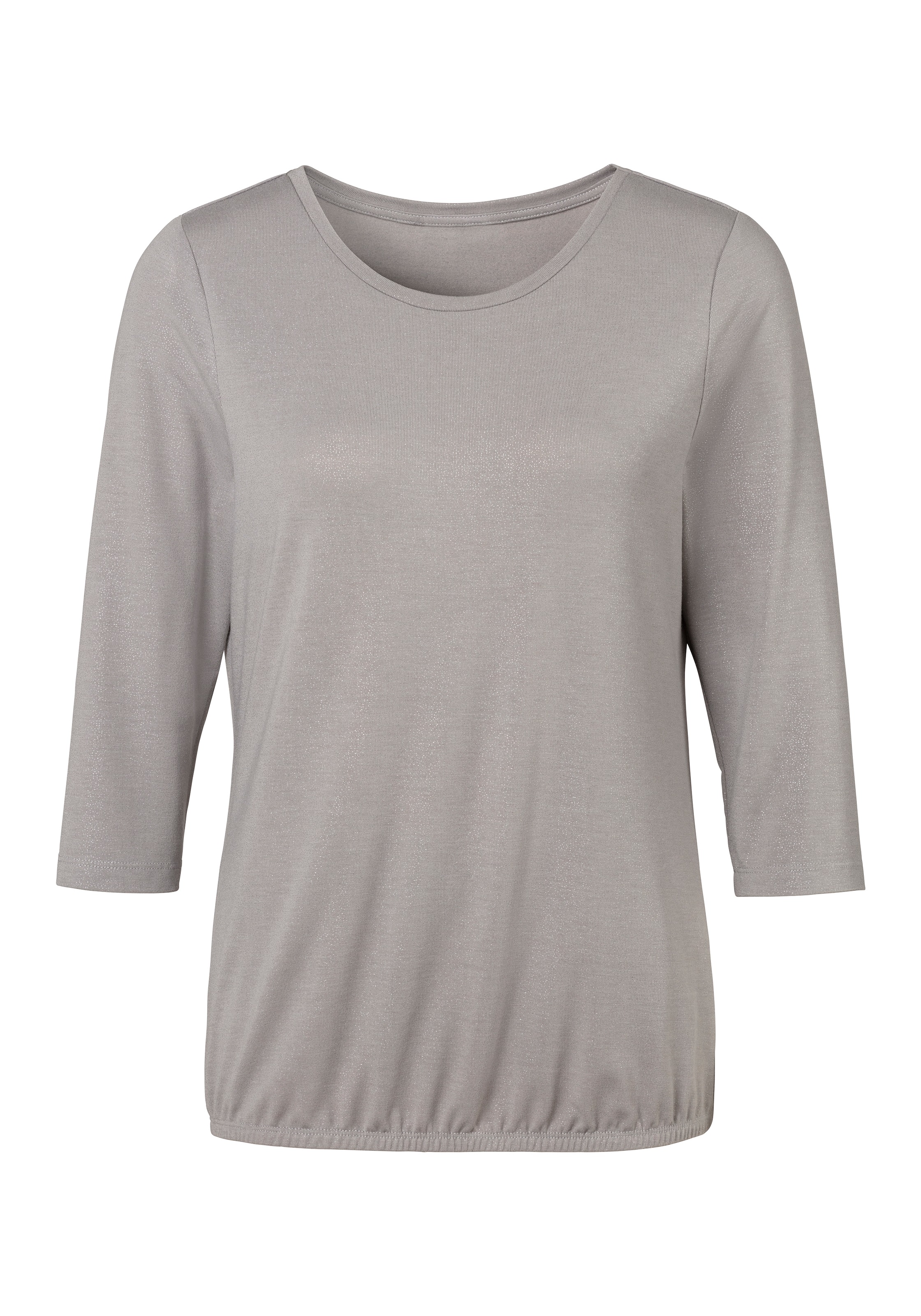 online Vivance » Lingerie Bademode, silbrigem kaufen Unterwäsche LASCANA 3/4-Arm-Shirt, Glitzerdruck mit | &