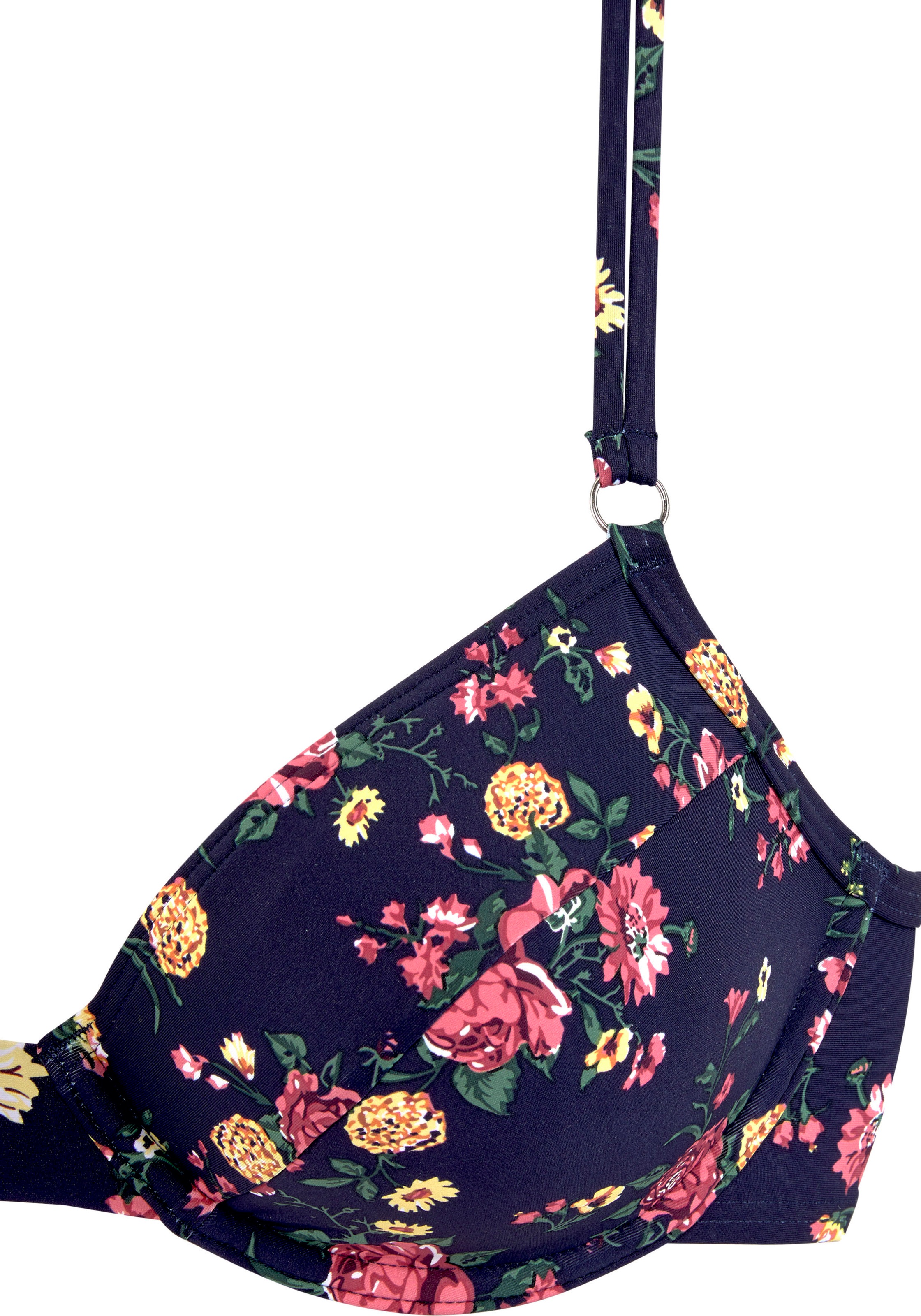 & mit LASCANA | Bademode, » Lingerie Unterwäsche online romantischem LASCANA kaufen Bügel-Bikini, Blumendesign