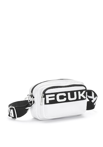 FCUK Umhängetasche »Minibag«, Minibag, Handtasche mit verstellbarem Schulterriemen VEGAN