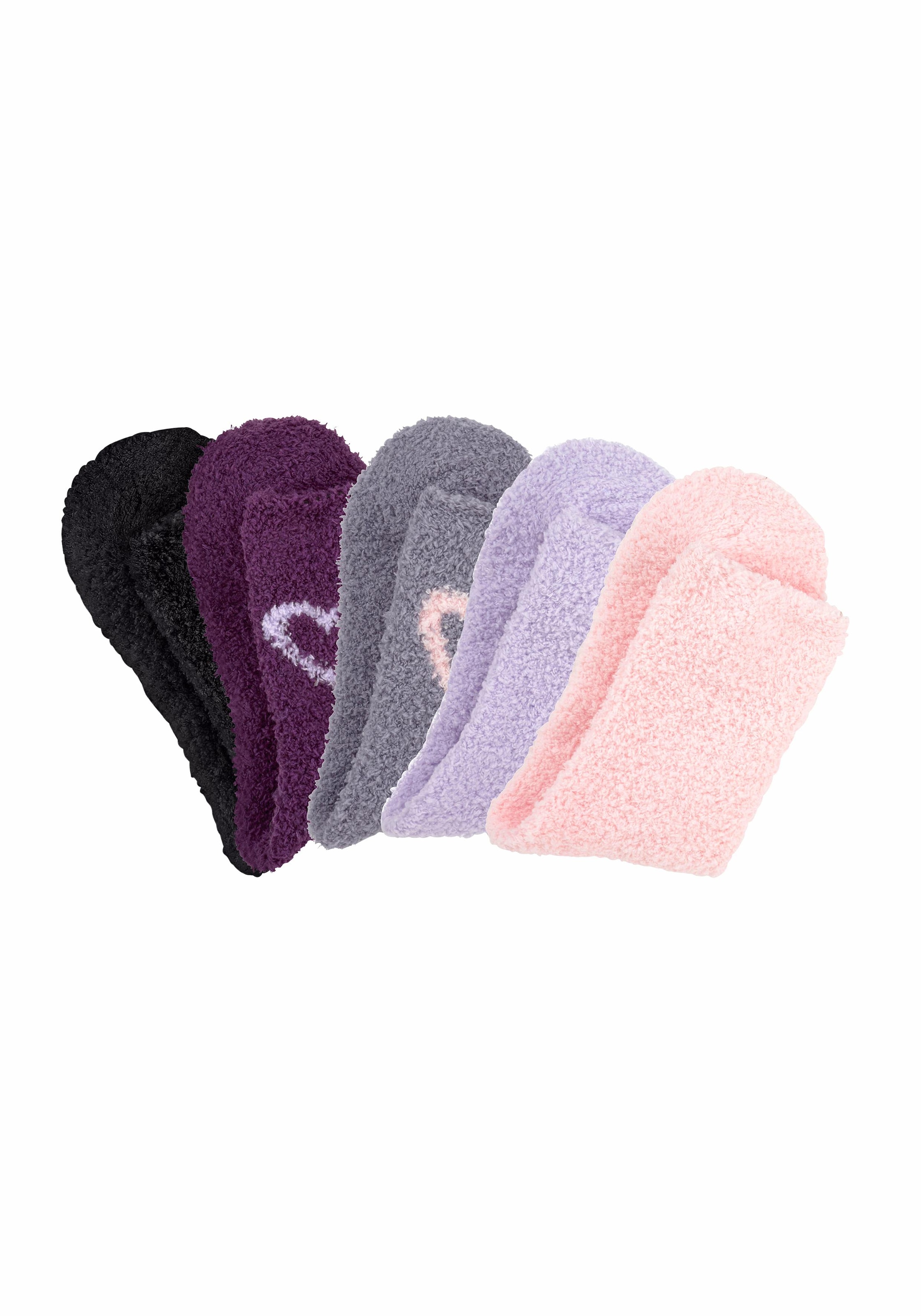 Lavana Kuschelsocken, (Set, 5 Paar), Bund Bademode, & online Unterwäsche Herzen LASCANA Lingerie » mit | kaufen am