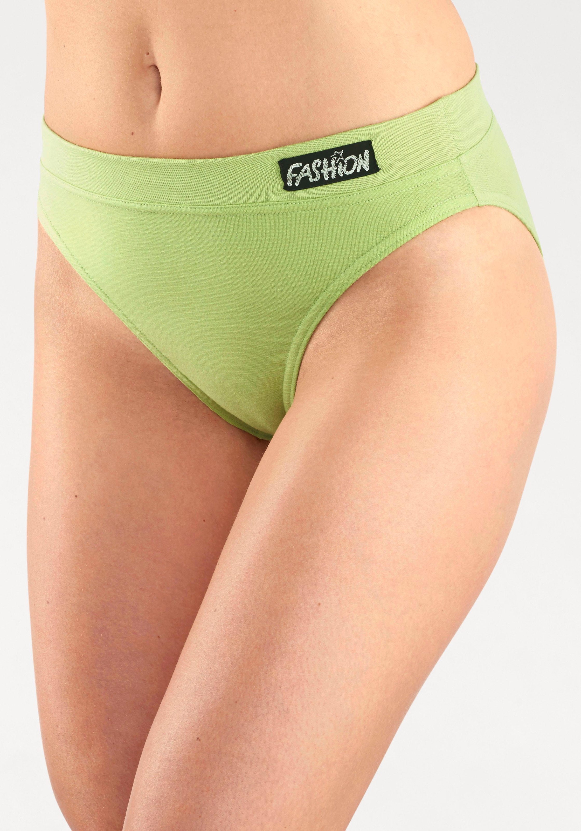 petite fleur Jazz-Pants Slips, (Packung, 4 St.), aus elastischer Baumwolle