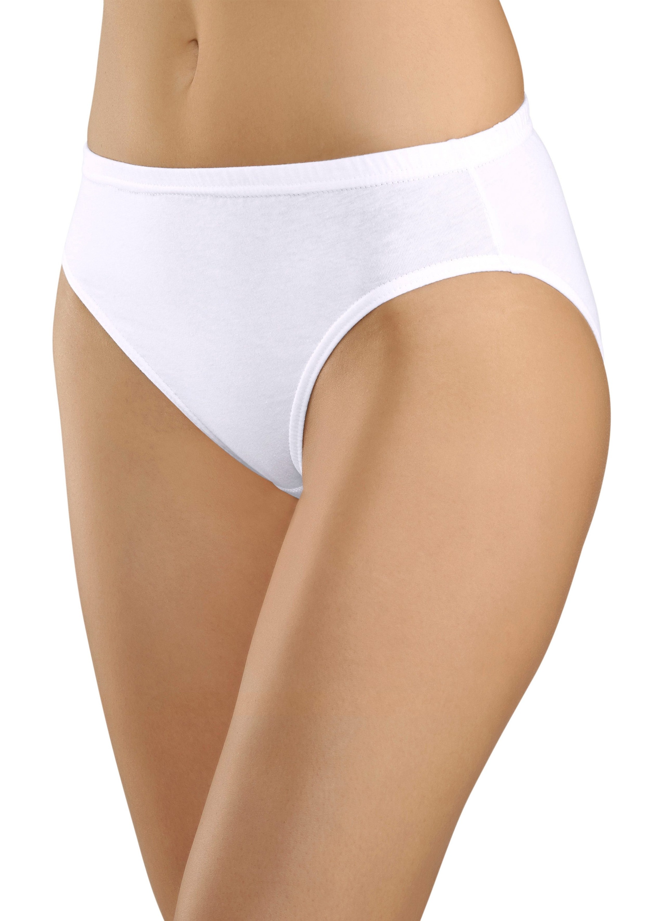 petite fleur Jazz-Pants Slips, (Packung, 6 St., 6er-Pack), aus reiner Baumwolle