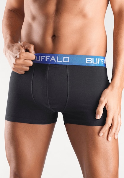 Buffalo Boxer, (Packung, 4 St.), unifarbene Retro Pants