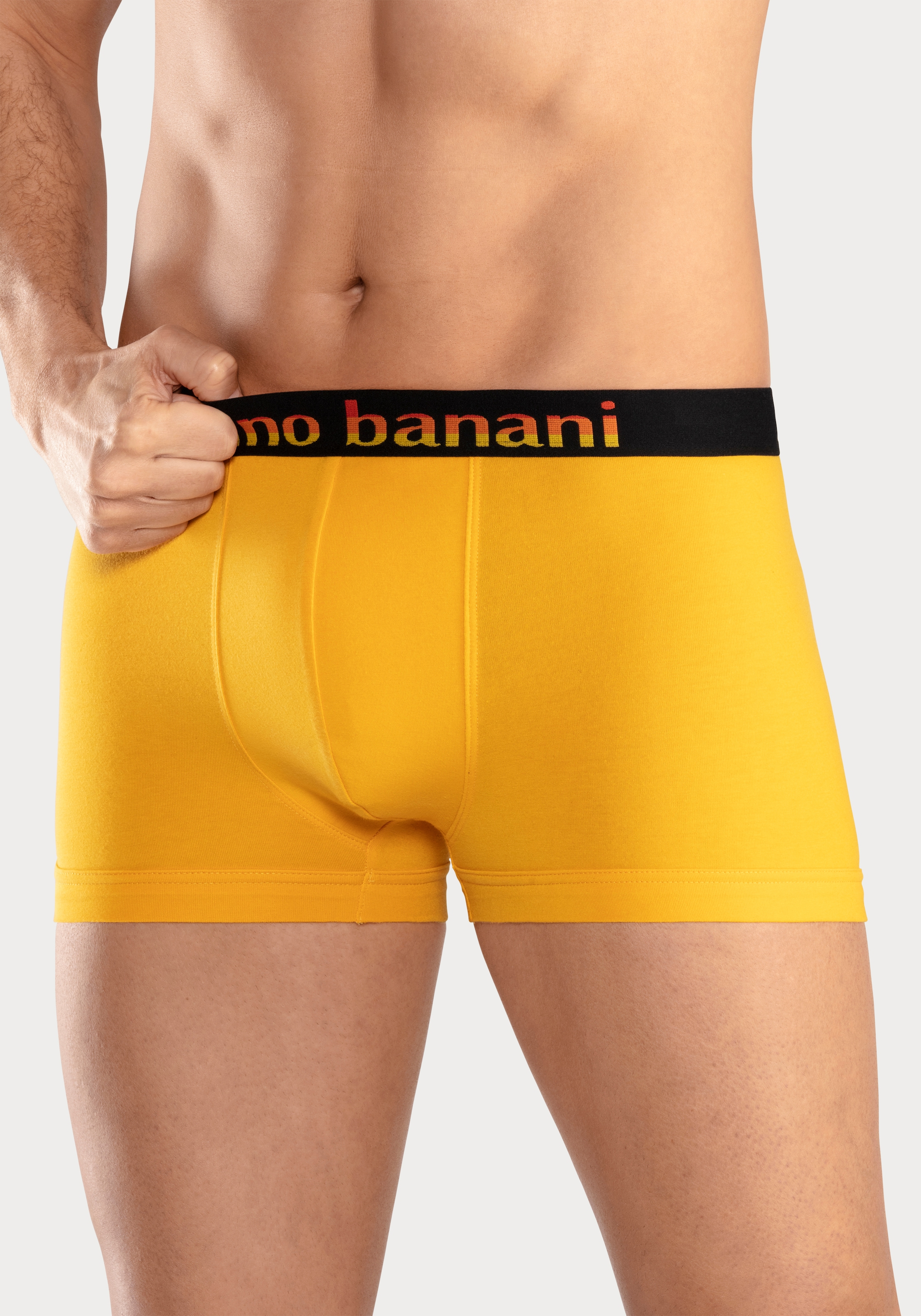 Bruno Banani Boxer, kaufen 5 Webbund Unterwäsche | online LASCANA Streifen mit (Packung, & Bademode, St.), Logo Lingerie »