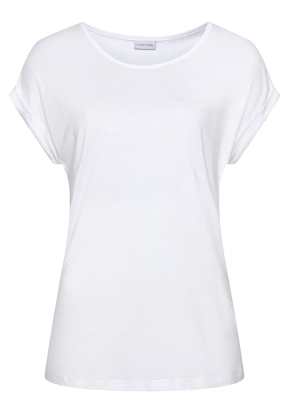 LASCANA Kurzarmshirt, im Basic-Style, T-Shirt aus weicher Viskose