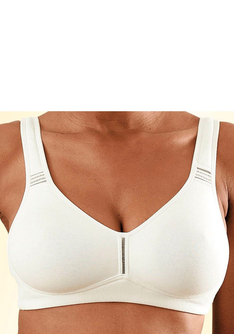 online Baumwolle » 2 LASCANA aus Unterwäsche Bügel T-Shirt-BH, & petite | Lingerie fleur ohne kaufen Stück), (Packung, Bademode,