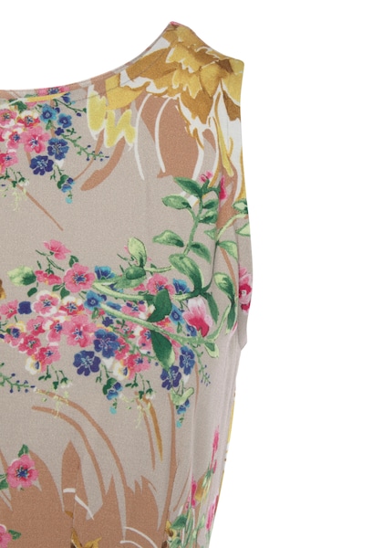 LASCANA Druckkleid, mit Blumendruck, festliches Sommerkleid, Minikleid, elegant