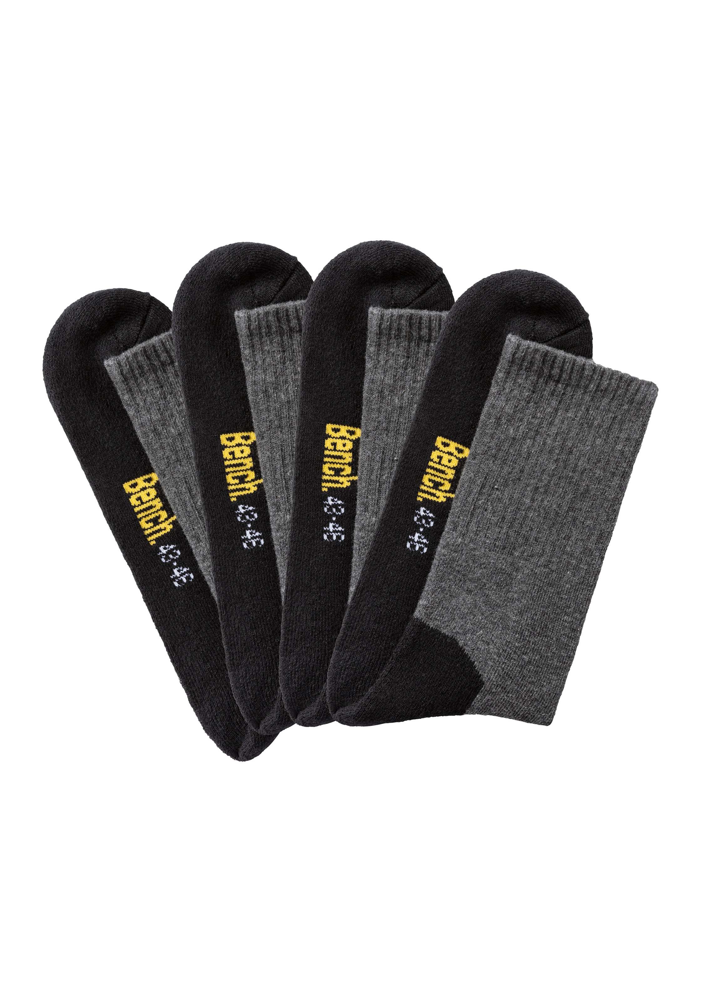 Bench. Tennissocken, (Packung, 4 Paar), mit Fußfrottee