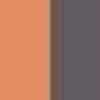 schwarz-orange-grau-gestreift + grau-aquablau-schwarz-gestreift