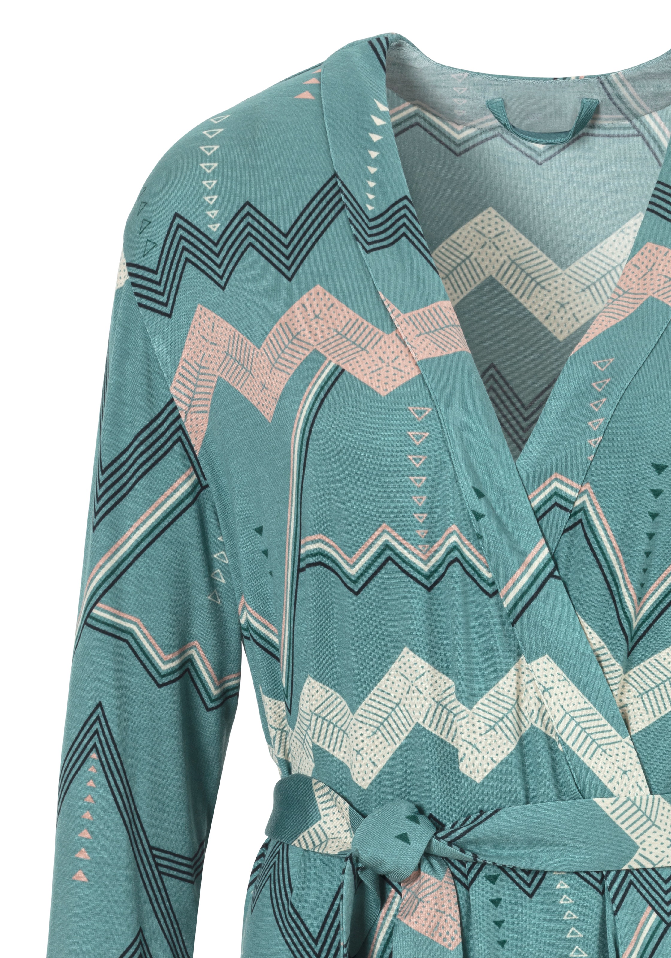 LASCANA kaufen Zick-Zack Kimono, Muster & Lingerie Unterwäsche » online | grafischem mit LASCANA Bademode,