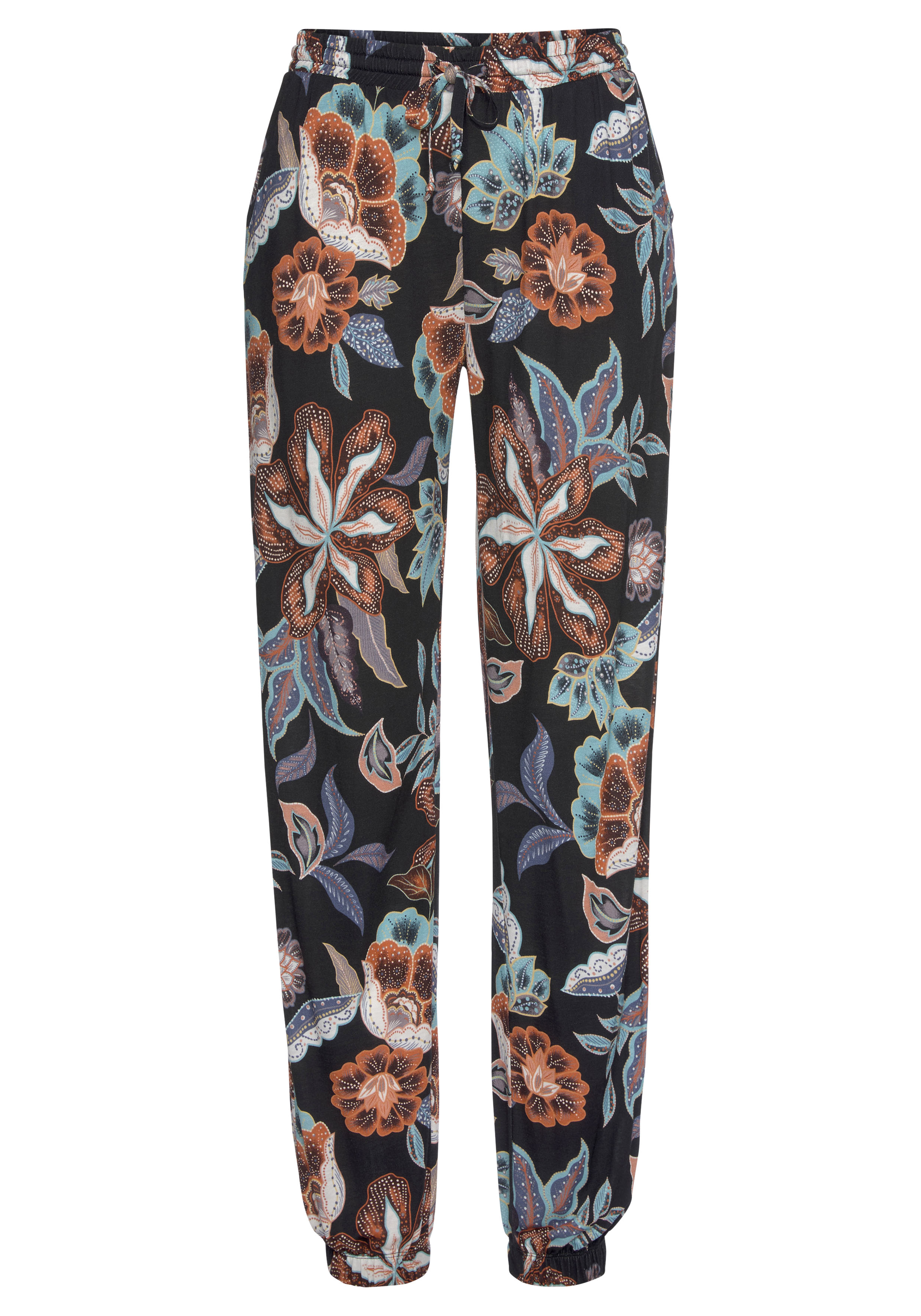 Vivance Jerseyhose, mit großem Blumendruck und Taschen, Jerseyhose,  elastisch » LASCANA | Bademode, Unterwäsche & Lingerie online kaufen