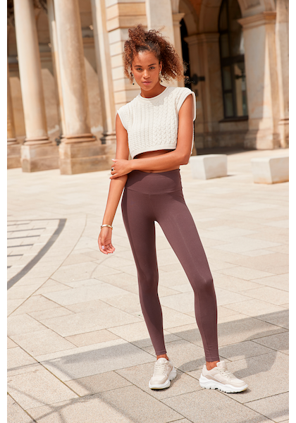 LASCANA Leggings, mit breitem Bündchen, Loungewear » LASCANA | Bademode,  Unterwäsche & Lingerie online kaufen