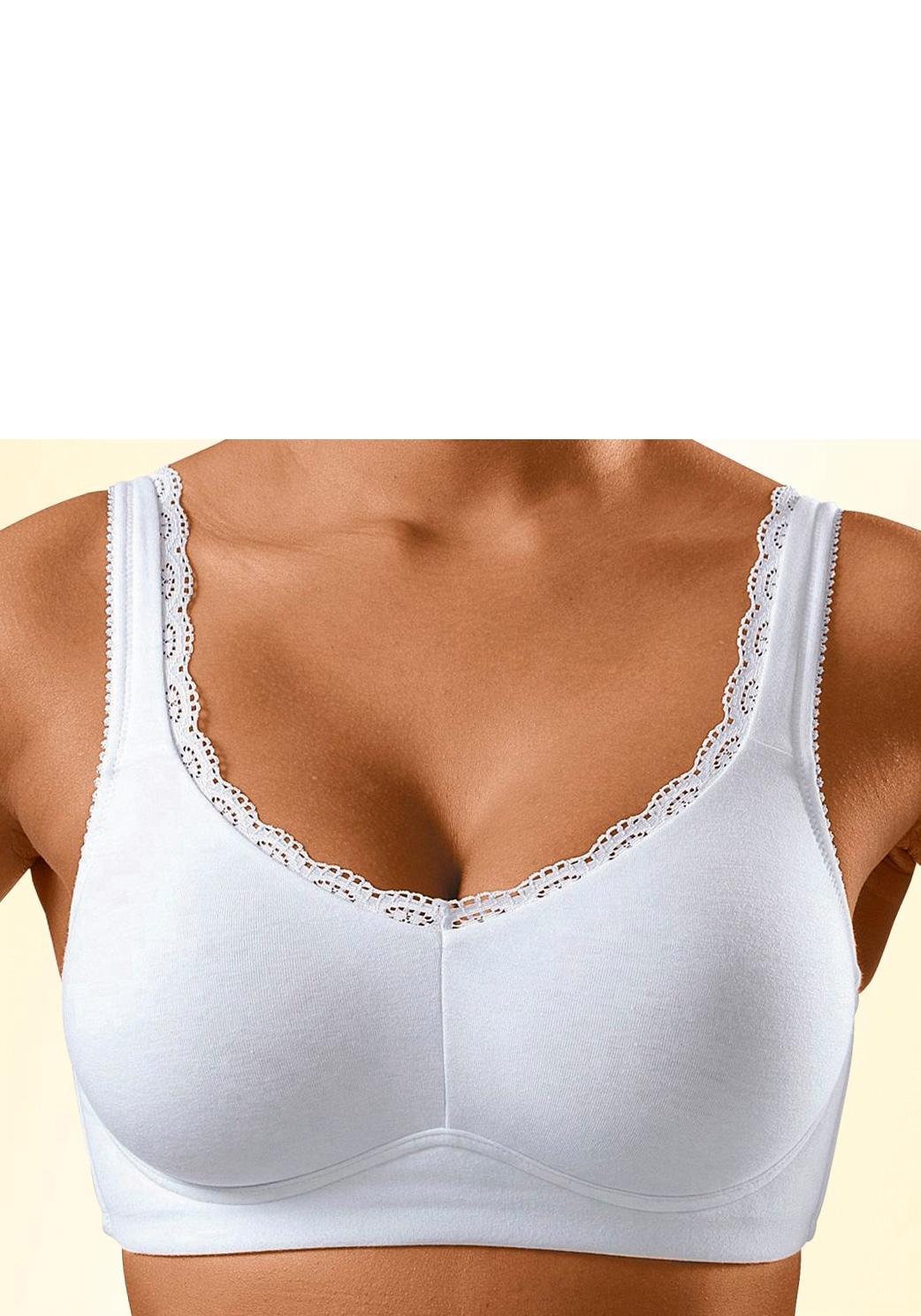 petite fleur Soft-BH, (Packung, 2 Stück), ohne Bügel, mit Spitzenkante »  LASCANA | Bademode, Unterwäsche & Lingerie online kaufen