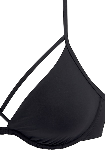 LASCANA Bügel-Bikini-Top »Shora«, mit Zierbändern