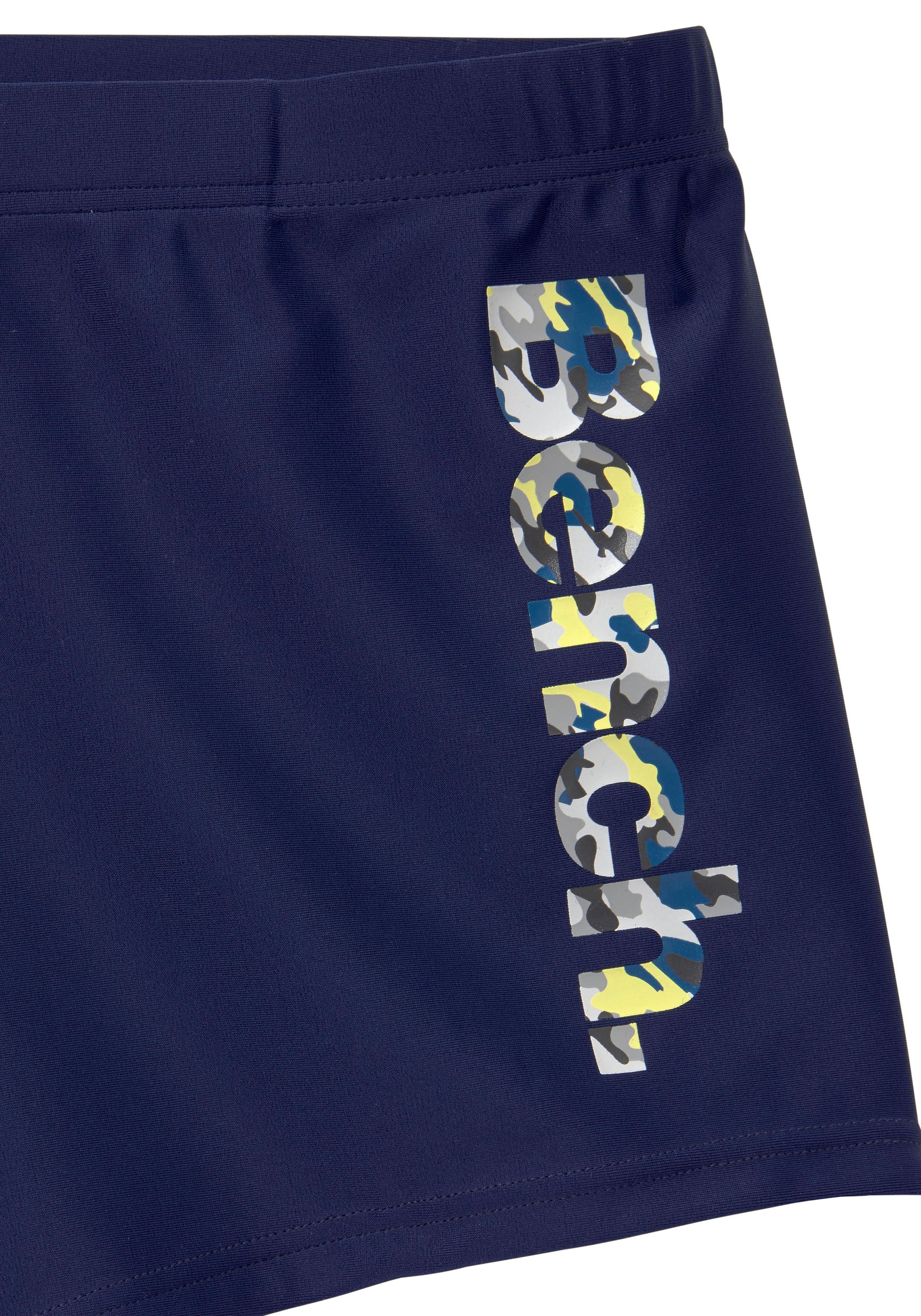 Tarnfarben-Optik & Logo in Lingerie Bademode, » Boxer-Badehose, LASCANA | online coolem Bench. mit Unterwäsche kaufen