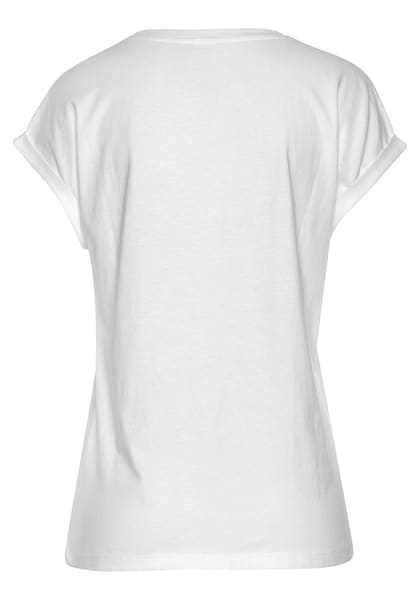Buffalo T-Shirt, mit Print, Kurzarmshirt aus Baumwolle, lockere Passform