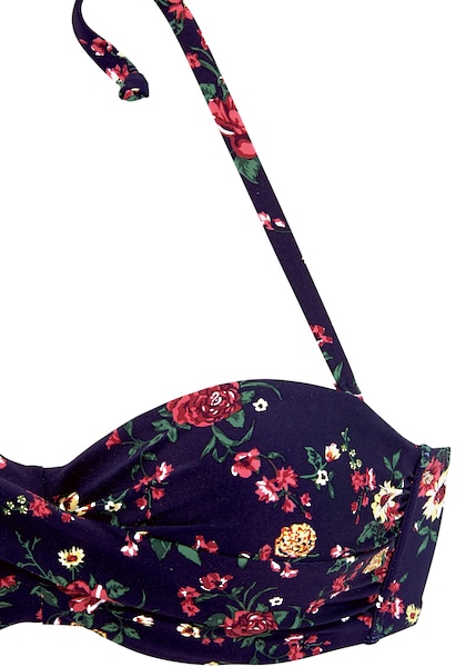 online kaufen Lingerie Bademode, LASCANA Bügel-Bandeau-Bikini, Unterwäsche LASCANA » | & romantischem Blumendesign mit