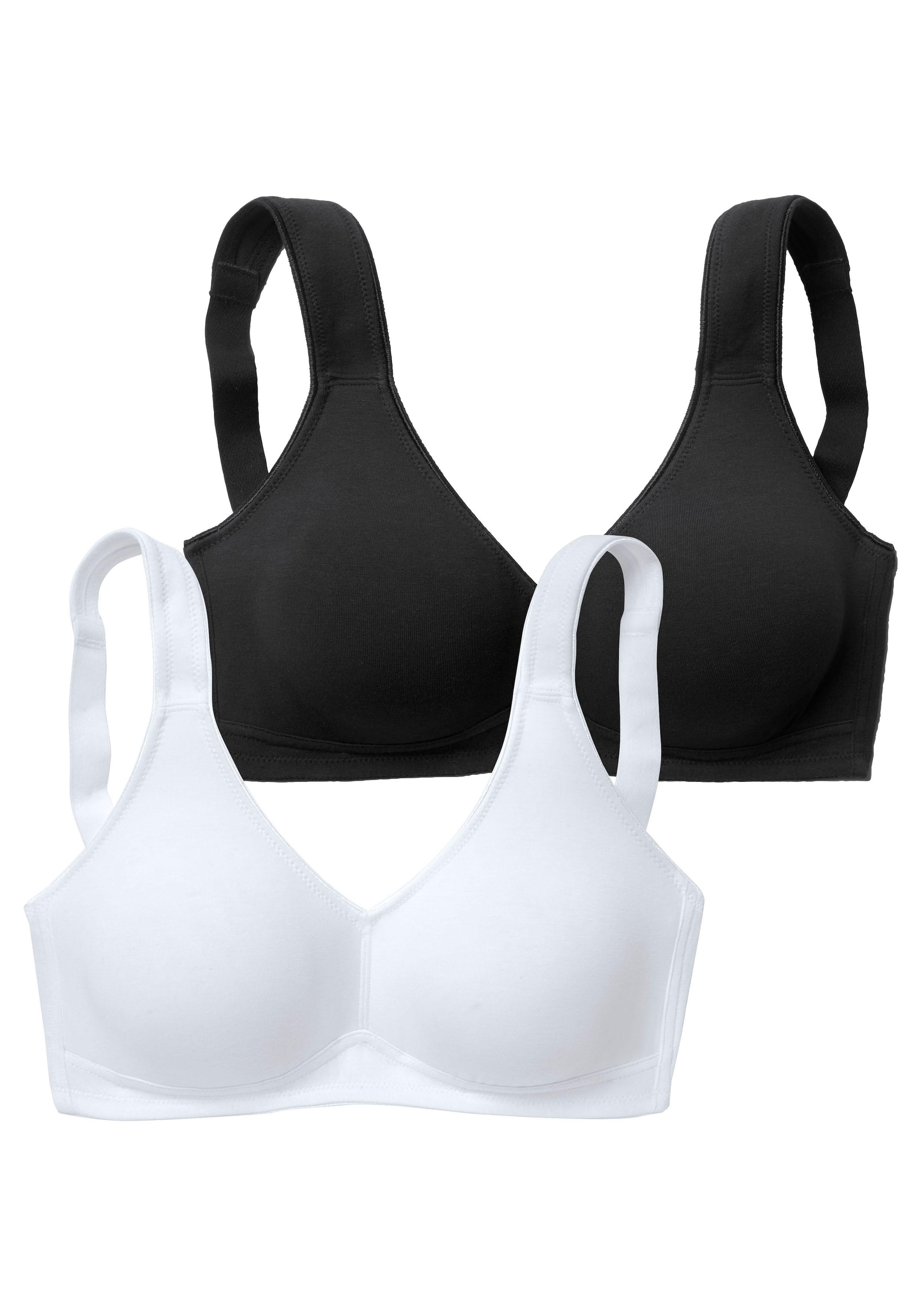 petite fleur Soft-BH, (Packung, » Bügel, Lingerie LASCANA 2 weicher aus Unterwäsche online | Stück), ohne kaufen & Baumwolle Bademode