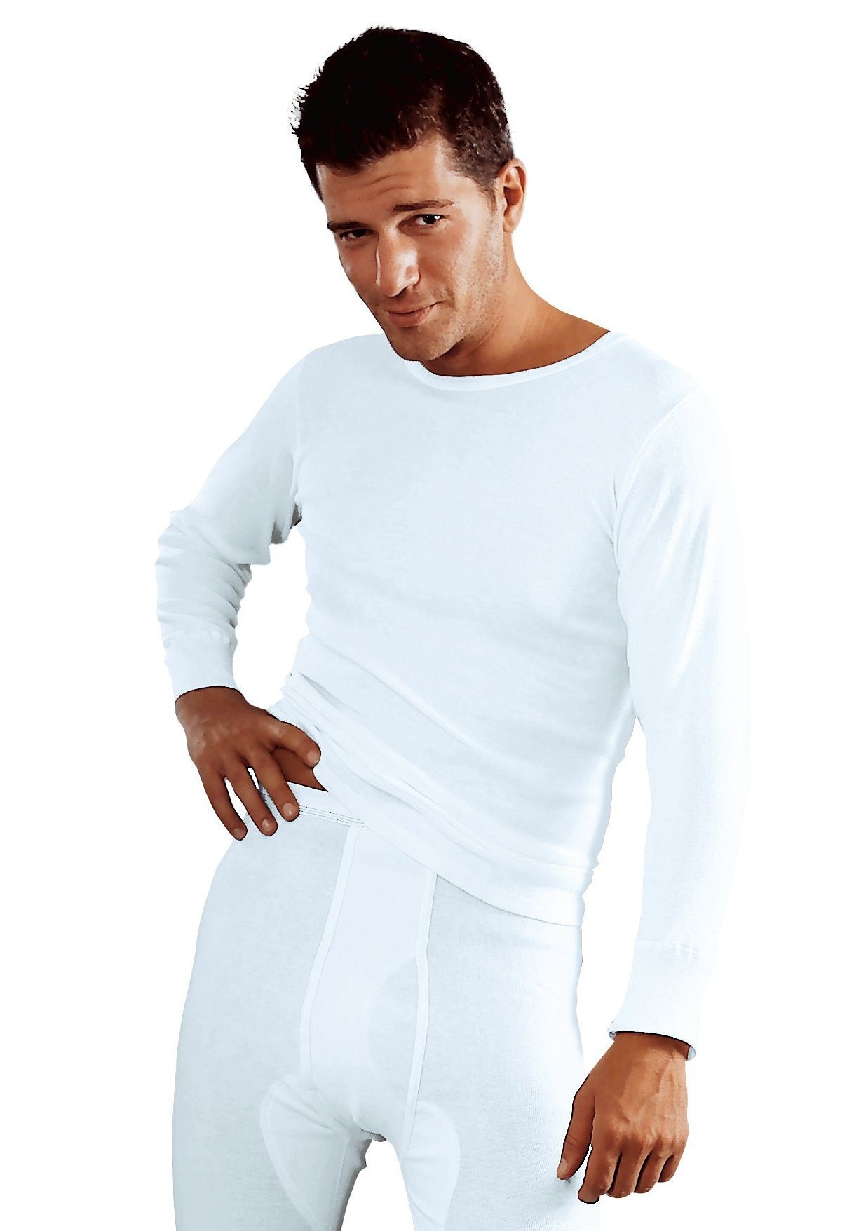 Clipper Unterhemd, (2 St.), schlichtes Basic, Unterziehshirt - in Feinripp,  Langarmshirt » LASCANA | Bademode, Unterwäsche & Lingerie online kaufen