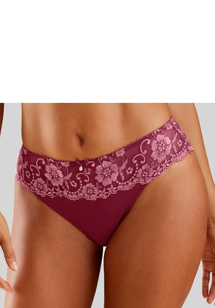 LASCANA Bikinislip »Wanda«, mit Stickerei Spitze in floraler Optik » LASCANA  | Bademode, Unterwäsche & Lingerie online kaufen