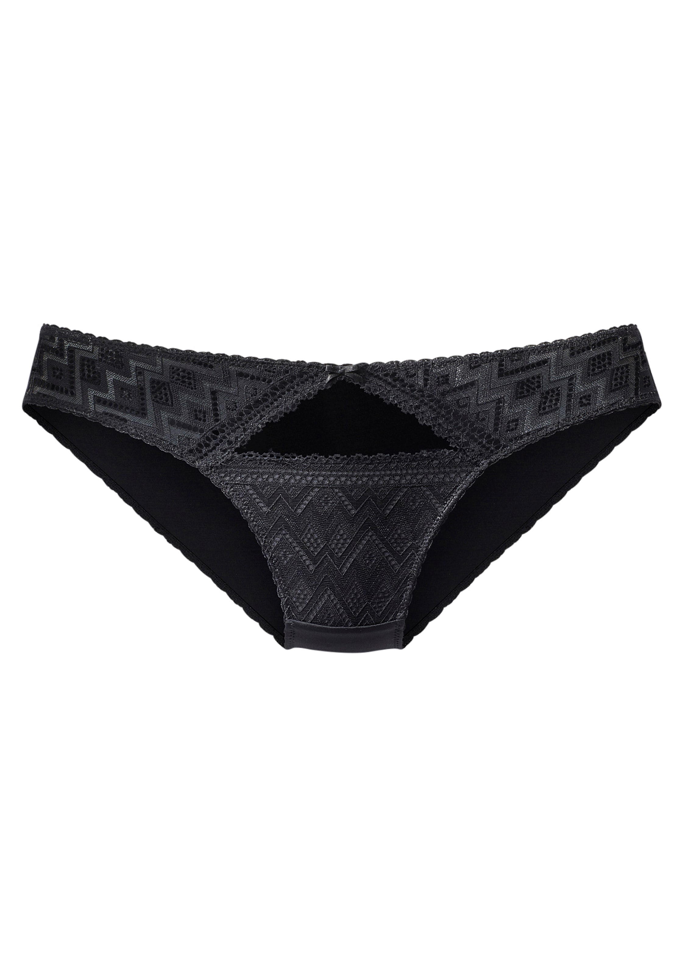 Lingerie Bademode, Spitze mit & » LASCANA Cupt-Out graphischer Unterwäsche s.Oliver online kaufen modischem aus Bikinislip, |