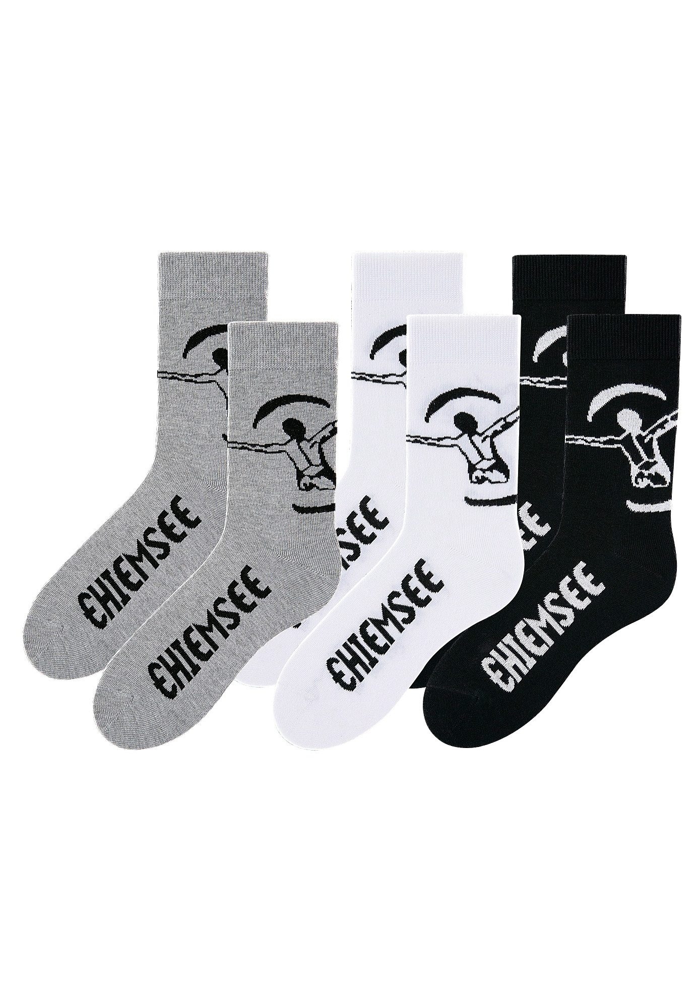 Chiemsee Freizeitsocken, (Set, 6 Paar), in pflegeleichter Markenqualität