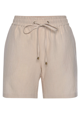 LASCANA Shorts, (mit Bindegürtel), im Paperbag-Stil aus Leinenmix, kurze  Hose, Leinenhose » LASCANA | Bademode, Unterwäsche & Lingerie online kaufen