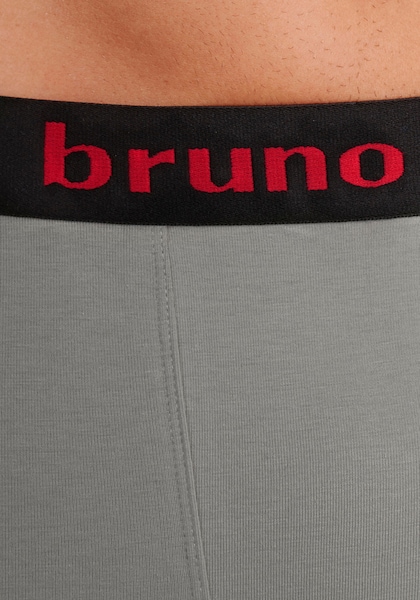 Bruno Banani Boxer, (Packung, 4 St.), mit farbigen Marken-Schriftzug am Bündchen