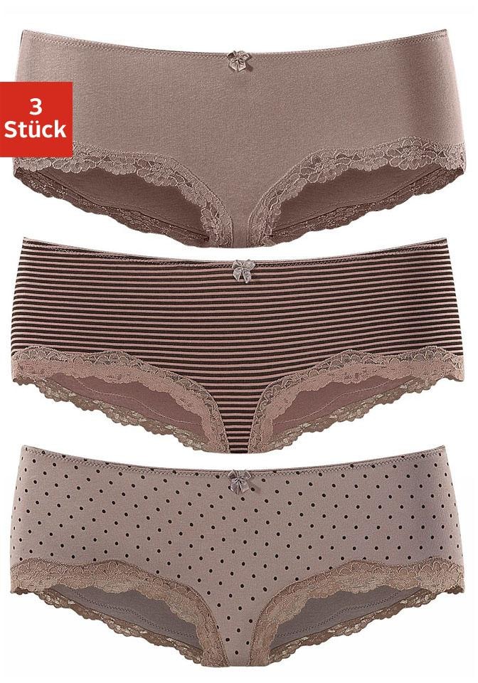 LASCANA Unterhemd, (Packung, 2 Bademode, | LASCANA Lingerie Spaghettiträger-Top Spitze, aus » Baumwolle mit elastischer St., zarter Unterwäsche kaufen 2er-Pack), online 