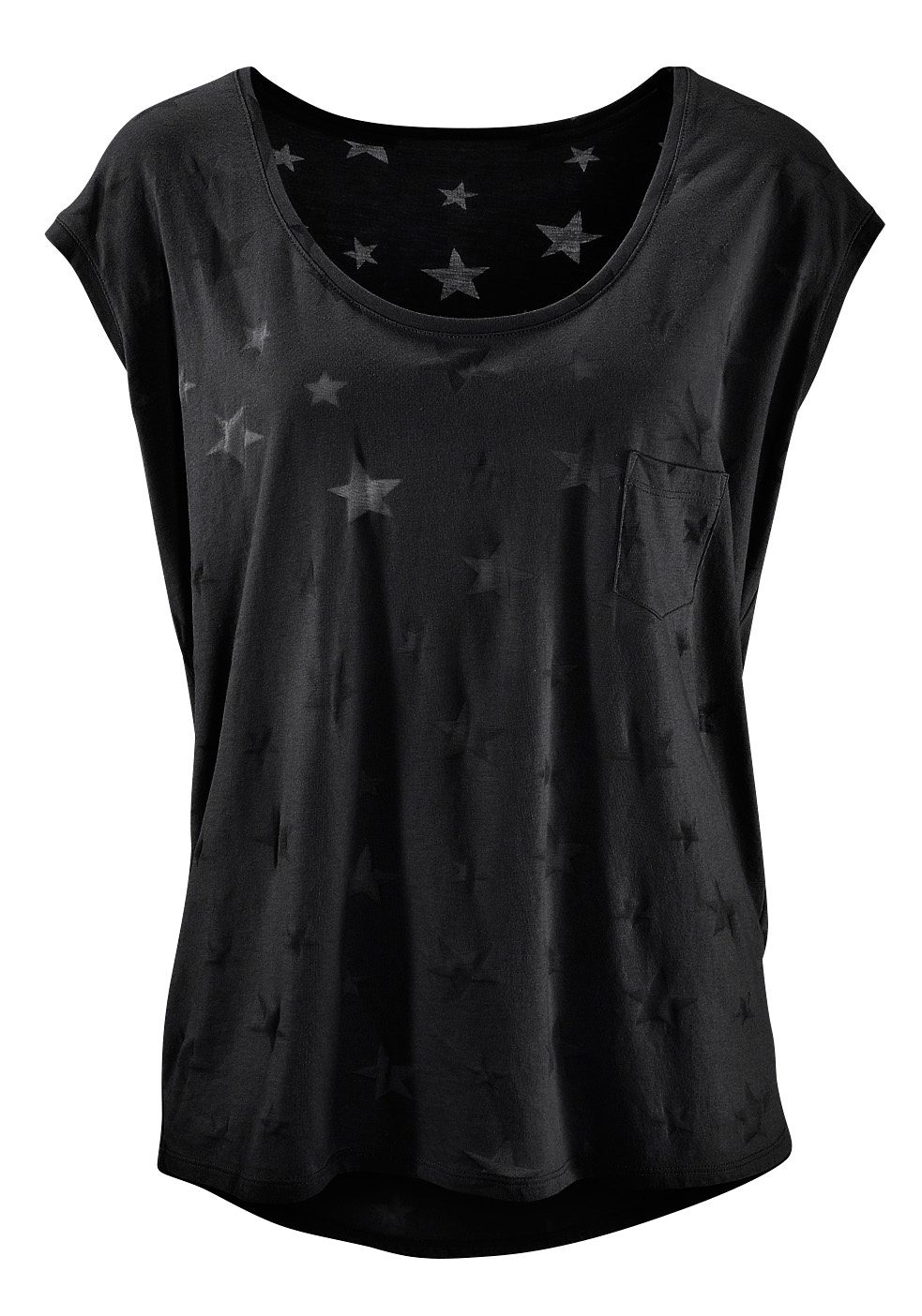 (2er-Pack), T-Shirt, » transparenten Ausbrenner-Qualität kaufen online Sternen mit | & Bademode, leicht LASCANA Lingerie Unterwäsche Beachtime