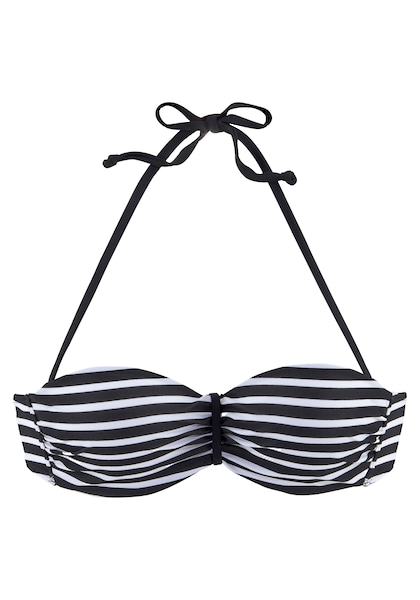 Venice Beach Bandeau-Bikini-Top »Summer«, mit geraffter Mitte