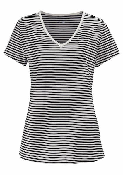 H.I.S Capri-Pyjama, (2 tlg., 1 Stück), mit geringeltem T-Shirt und legerer  Hose » LASCANA | Bademode, Unterwäsche & Lingerie online kaufen