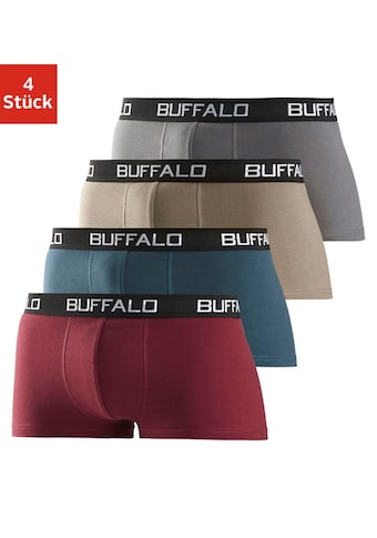 Buffalo Hipster, (Packung, 4 St.), mit Kontrastbund