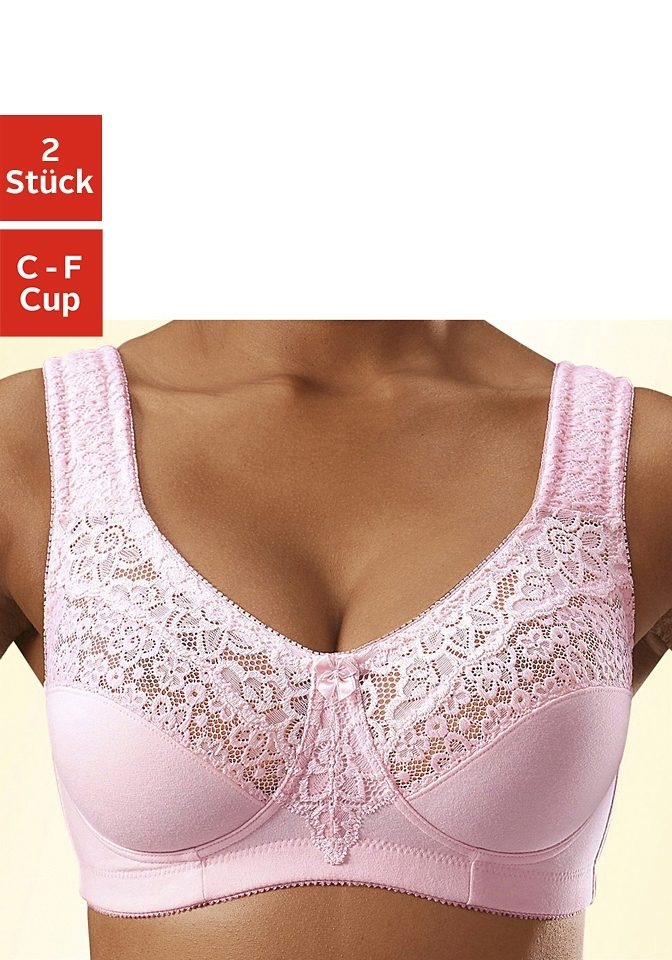 LASCANA Bademode, Unterwäsche | » aus Baumwolle Slip hoch Nuance Slip, & online Lingerie geschnittener kaufen