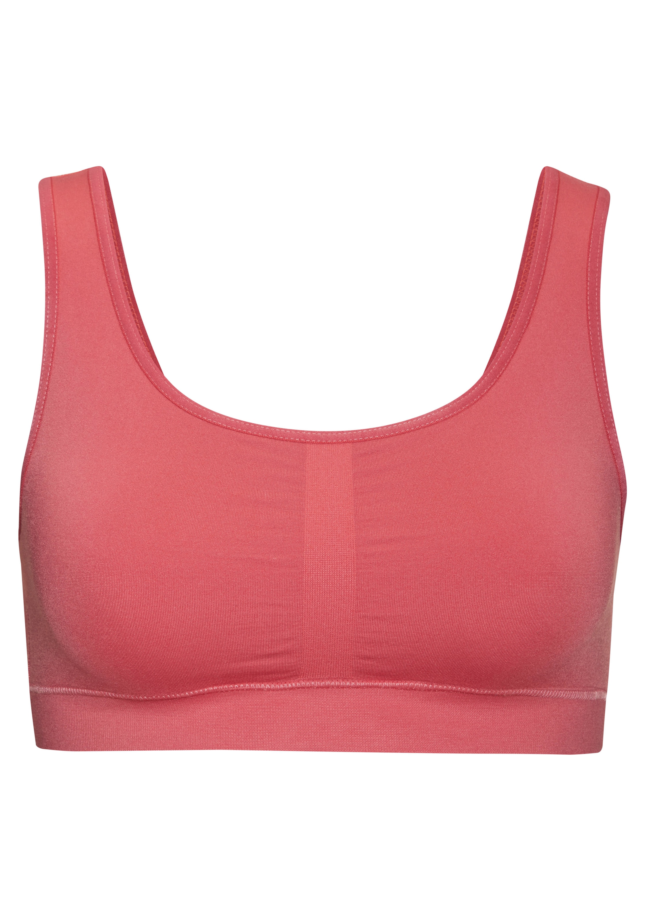 LASCANA Bustier, aus weicher Microfaser, mit integrierten Pads