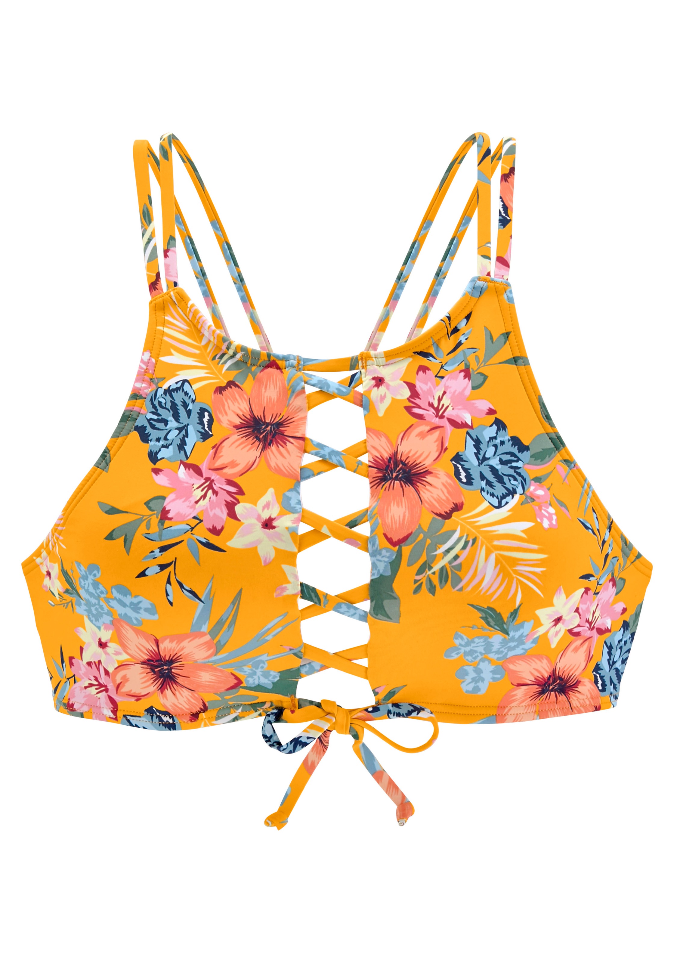 Bench. Bustier-Bikini-Top »Maui«, mit modischer Schnürung