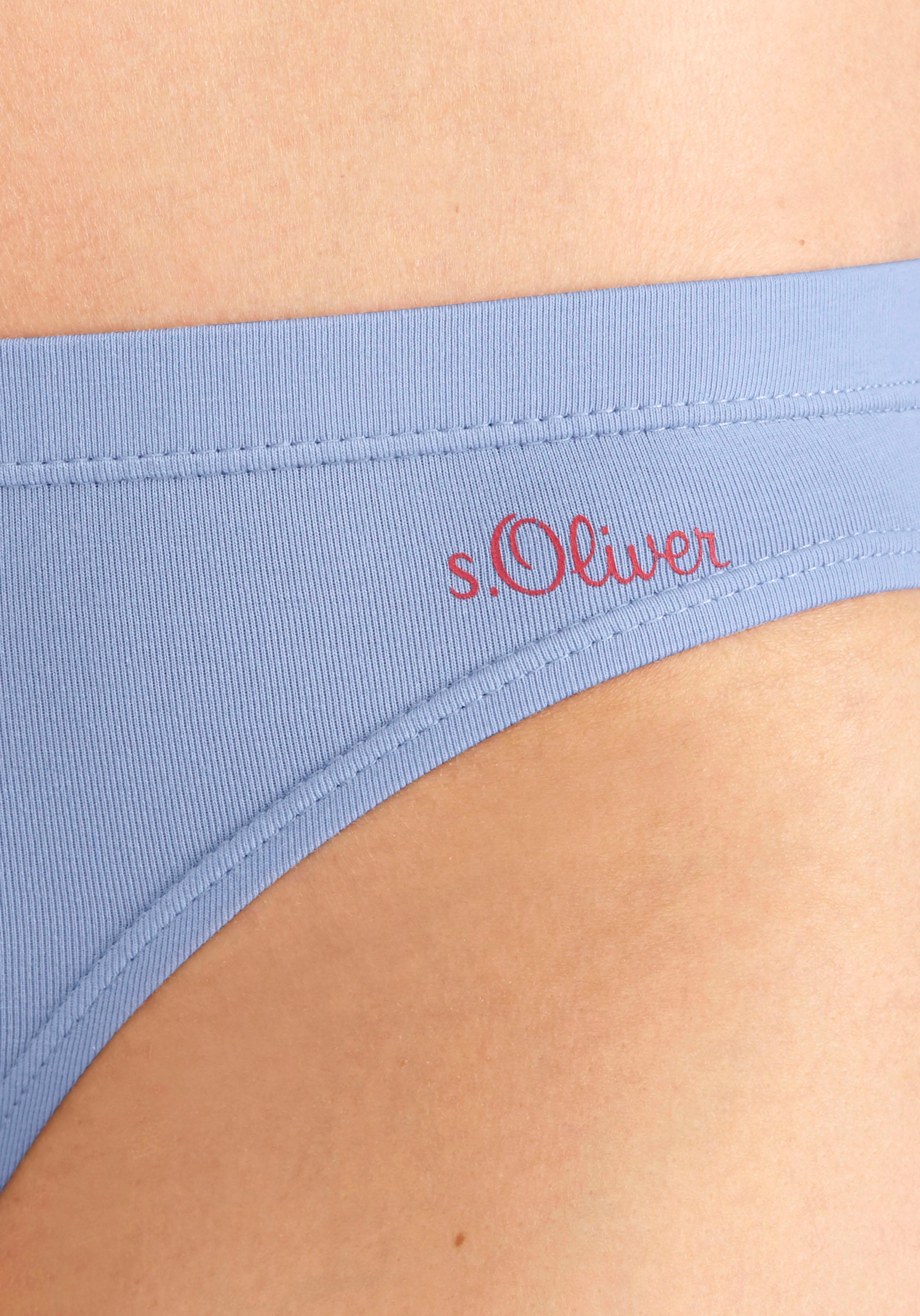 s.Oliver Bikinislip, » & online elastischer LASCANA (Packung, Bademode, Baumwoll-Qualität Lingerie Unterwäsche kaufen 3 aus | St.),