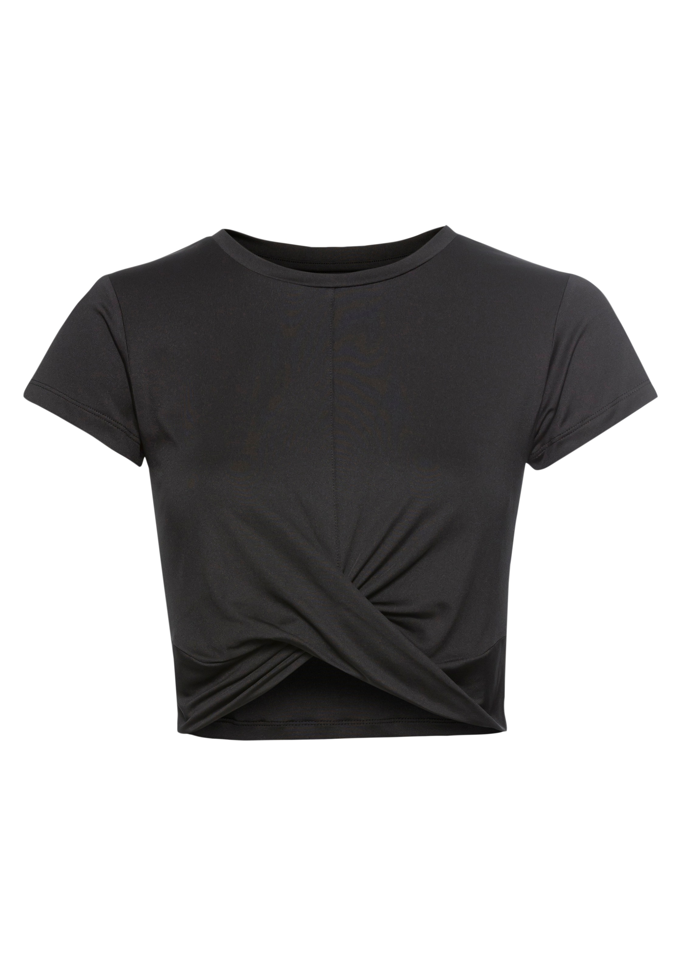 LASCANA ACTIVE T-Shirt »- Sportshirt«, in Wickeloptik