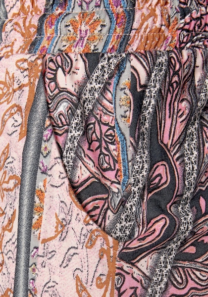 Buffalo Strandhose, mit Alloverdruck und Taschen, elastischer Bund, Jerseyhose