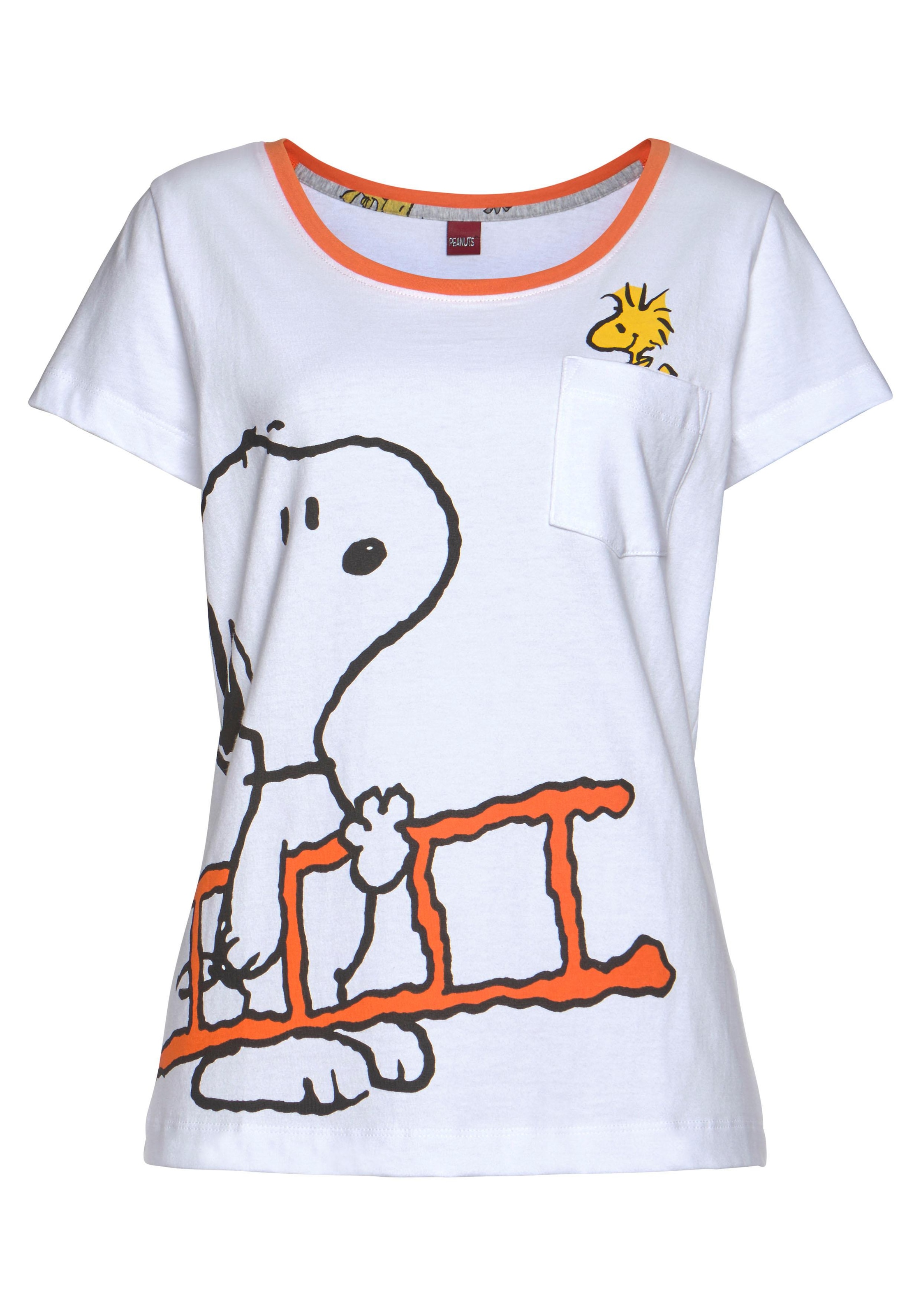 Druck Peanuts mit | Unterwäsche Stück), Lingerie LASCANA 1 kaufen Snoopy und (2 » Pyjama, Woodstock & tlg., Bademode, online