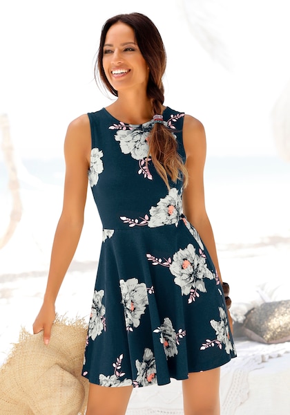 Beachtime Strandkleid, mit Blumenprint » LASCANA | Bademode, Unterwäsche &  Lingerie online kaufen