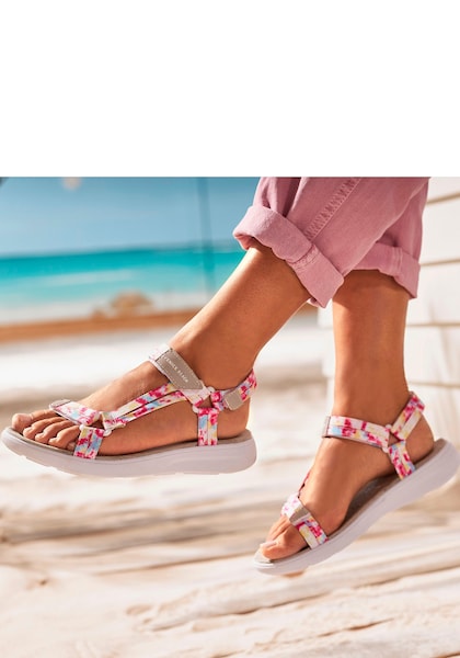 Venice Beach Sandale, mit bequemen Fußbett und Klettverschluss VEGAN