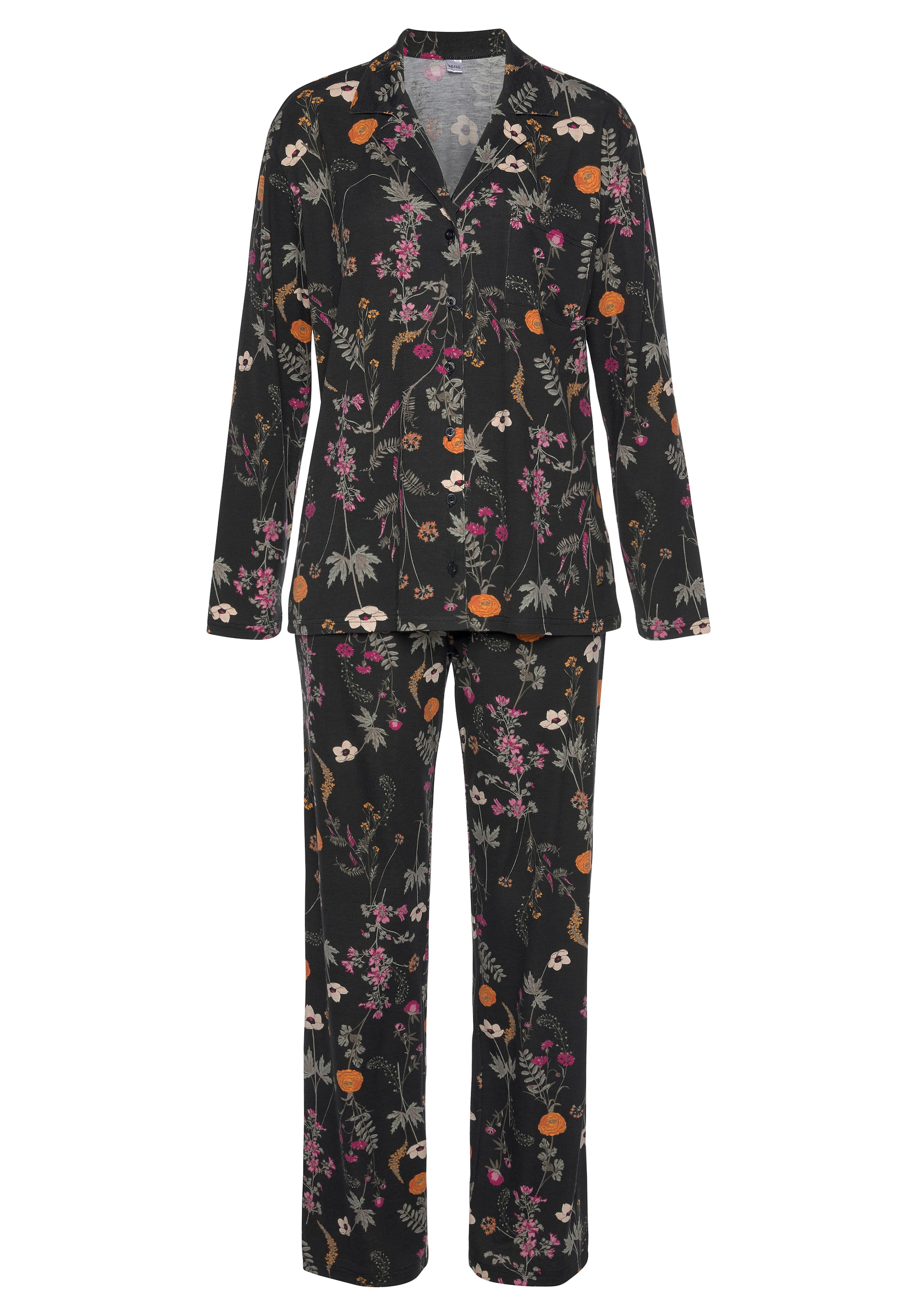 LASCANA Pyjama, (2 Stück), Lingerie 1 | » tlg., online mit kaufen Wildblumen Unterwäsche & Muster Bademode, LASCANA
